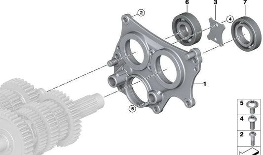 Round screw M4X8 OEM 07129909295 for BMW G20, G28, G28N, G80, G80N, F98, F98N, G02, G02N, F95, F95N, G05, G05N, F96, F96N, G06, G06N, G07. BMW original.