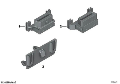 BMW Plug Housing Series 1 F40, série 2 F44, F45, F46, G87, U06, 3 Série F30N, F31N, G20, G21, G80, G81, série 4 F32, F36, G22, G23, G82, G83, série 5 F90 , G30, G31, G38, G60, série 6 G32, série 7 G11, G12, G70, série 8 F93, G14, G15, G16, I20, X