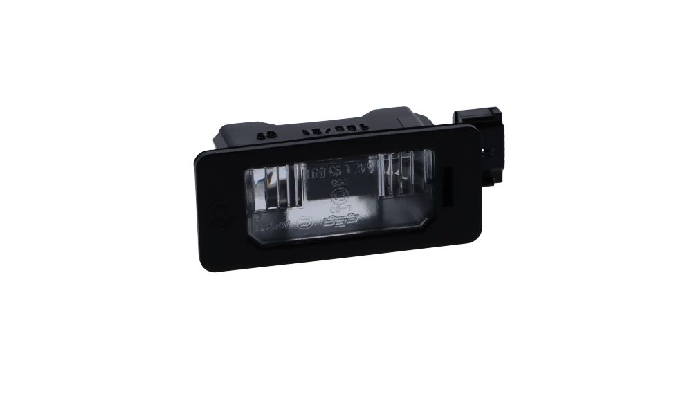 Luz de matrícula para BMW E46, E90, E91, E92, E39, E60, E61, E71, E72 (OEM 63267165646). Original BMW