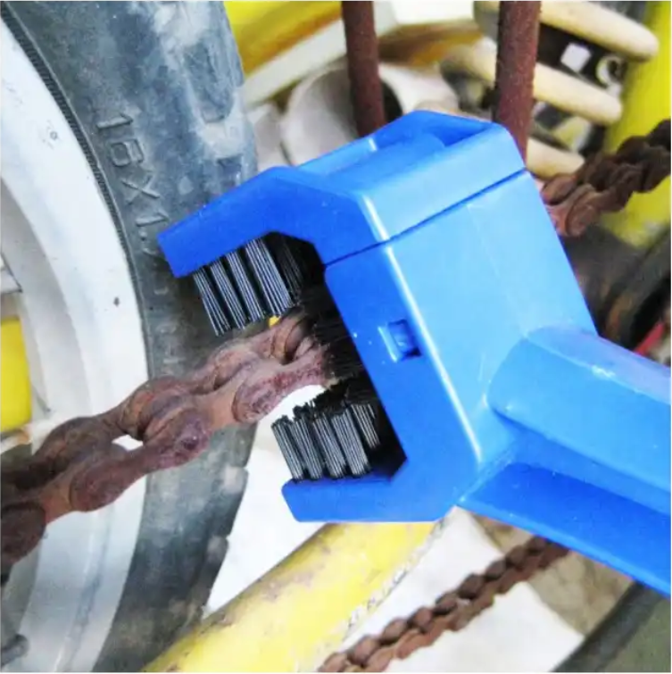 Escova de limpeza de corrente