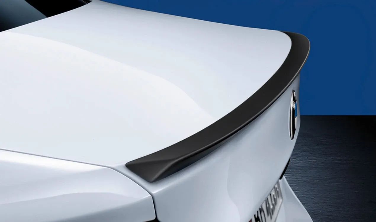 Spoiler trasero M Performance negro mate para BMW Serie 5 G30, G30N (OEM 51192414144). Original BMW.