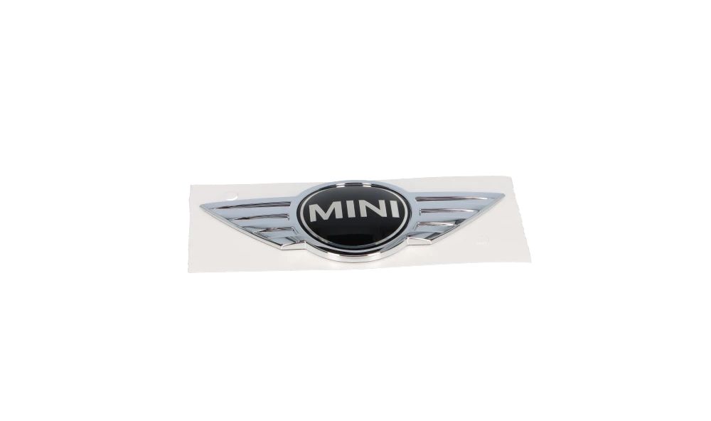 Emblema delantero OEM 51142754972 para MINI R56, R56 LCI, Clubman R55, Cabrio R57... y más. Original MINI.