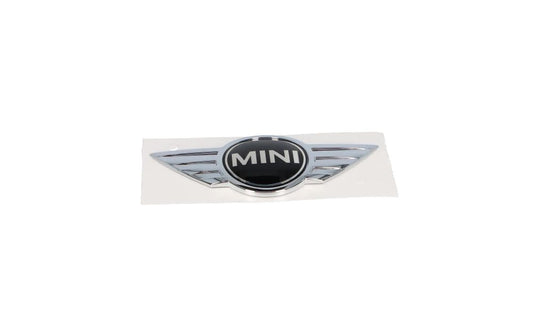 Emblema delantero OEM 51142754972 para MINI R56, R56 LCI, Clubman R55, Cabrio R57... y más. Original MINI.