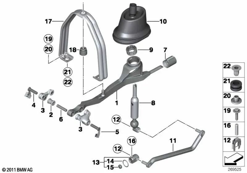 Gebläse für BMW F10, F11, F18 (OEM 25117592904). Original BMW