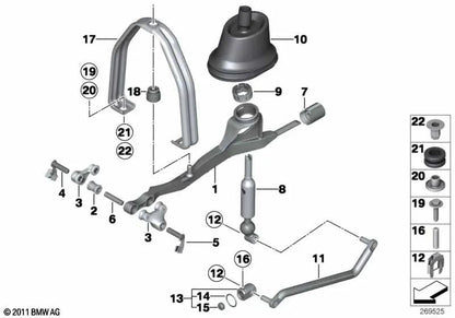 Gebläse für BMW F10, F11, F18 (OEM 25117592904). Original BMW