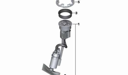 Oeme Pumb Board 16147725353 pour les motos BMW C 600 Sport, C 650 GT. BMW original Motorrad.