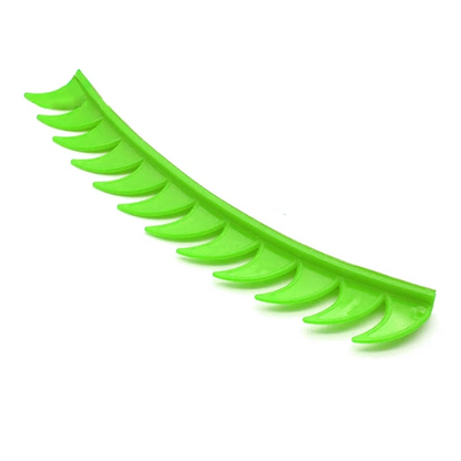 Cristas de plástico