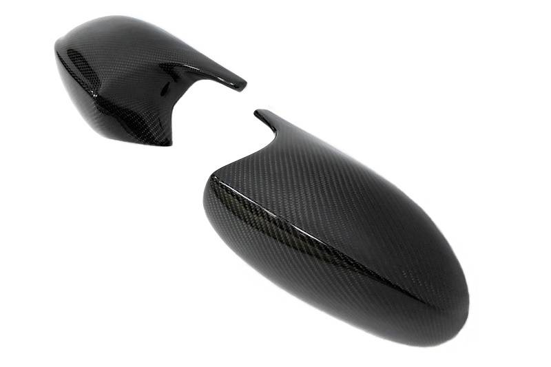 Coques de rétroviseurs BMW E90/E91/E92/E93/E87/E81/E82/E83 2006-2009 look M4 Carbone