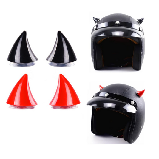 Chifres pequenos com ventosa