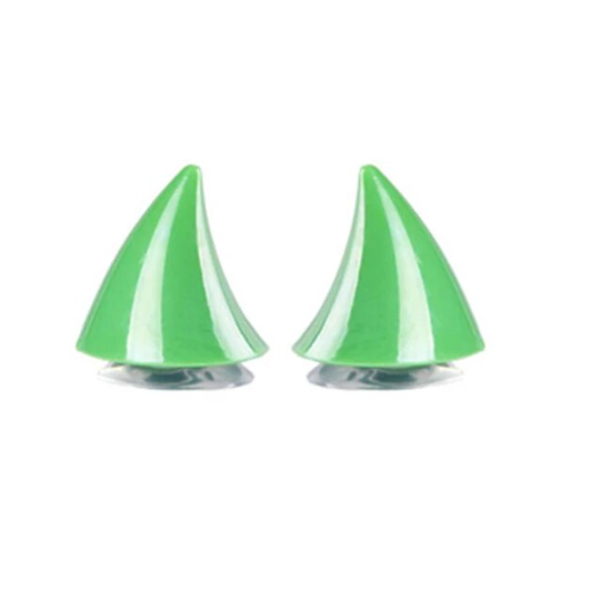 Chifres pequenos com ventosa