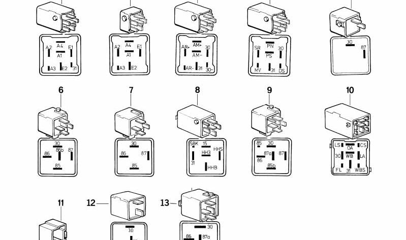 Módulo de control calefacción luneta trasera OEM 61351384825 para BMW E34. Original BMW.