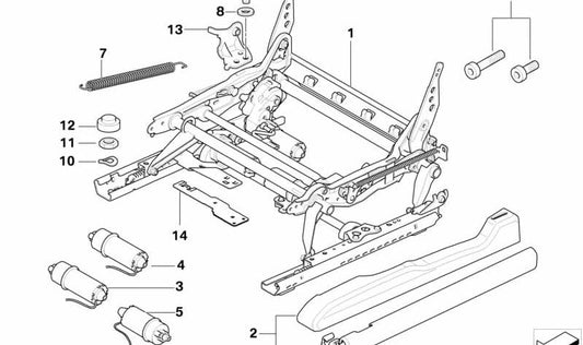 Meccanismo elettrico OEM 52107111871 per BMW E46. Regolazione perfetta per più versioni 316i. Sostituzione BMW originale.