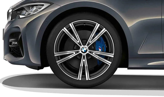 Double-spoke alloy wheel 793 for BMW 3 Series G20, G20N, G21, G21N, 4 Series G22, G23 (OEM 36118089897). Original BMW
