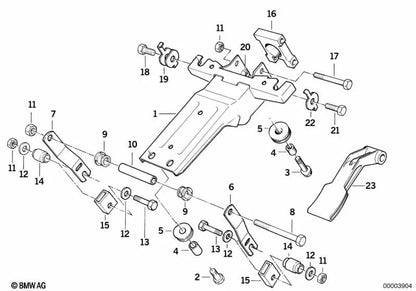 BMW E34 Lever, E32 (OEM 32311156934). BMW d'origine.