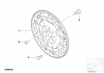 Vis de tête hexagonale pour BMW 1 E81 Series, E82, E87, E88, F20, F21, série 2 F22, F23, G42, série 3 E90, E91, E92, E93, F30, F31, F34, F35, G20, G21, G28 , 4 F32 Series, F33, F36, G22, G23, G26, 5 E60 Série, E61, F07, F10, F11, F18, G30, G31, G38, SE