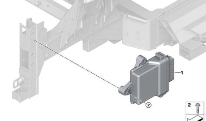 Unidad de control bomba de calor OEM 64119314803 para BMW i3 I01 (60Ah, 94Ah, 120Ah, con y sin Rex) de 2013 a 2022. Original BMW.