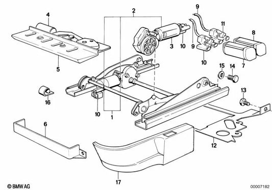 Miscela esterna sinistra per BMW 5 E28 Serie, 6 serie E24 (OEM 52101934603). BMW originale.