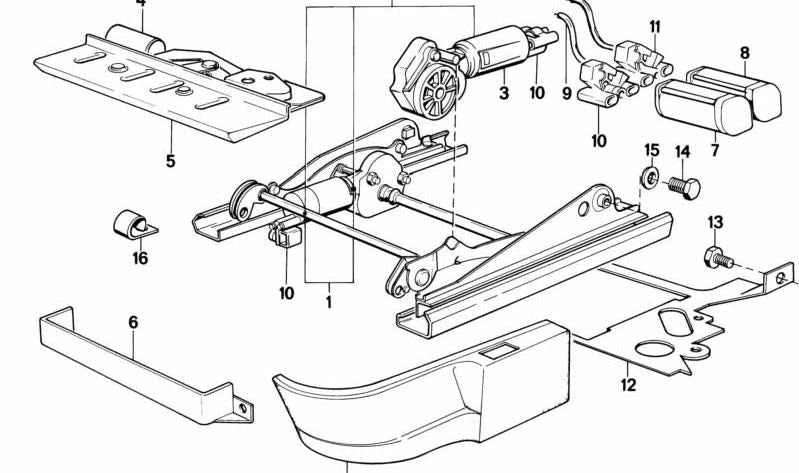 Embellecedor exterior izquierdo para BMW Serie 5 E28, Serie 6 E24 (OEM 52101934601). Original BMW