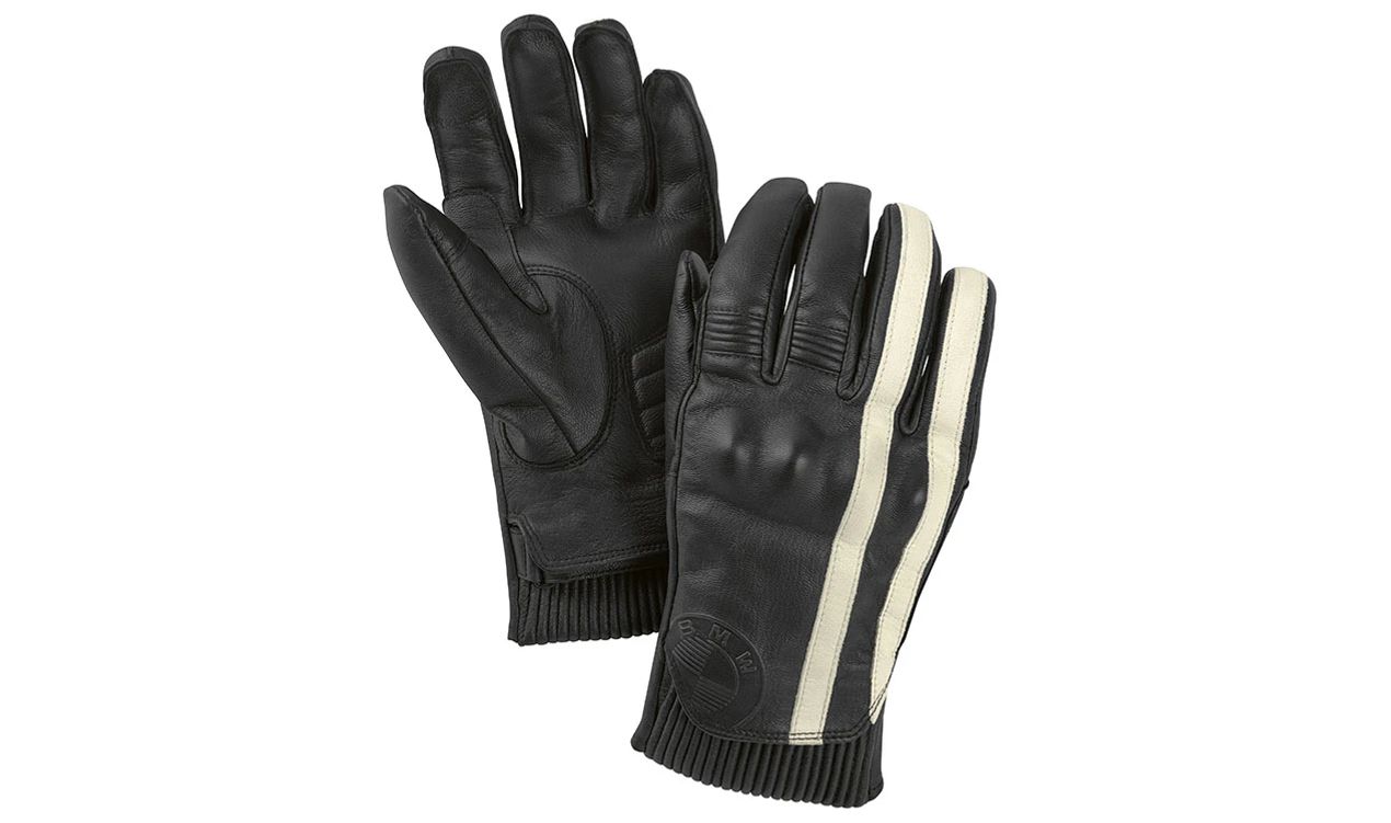 Gants Lehel OEM 76215A86798 taille XS blanc/noir pour BMW Motorrad. BMW Motorrad d'origine.