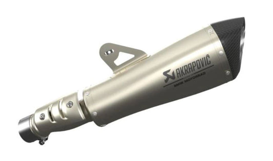 Silenziatore sportivo OEM 77115A76274 per moto BMW R nineT, R nineT A2, R 12 G/S, R 12. BMW Motorrad originale.