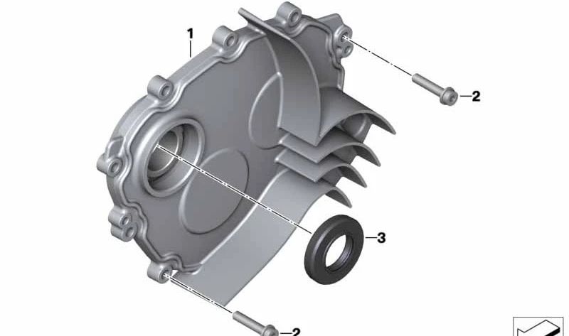 Retén de eje delantero OEM 11148552450 para motos BMW C 400 GT, C 400 X… y más. Original BMW Motorrad.