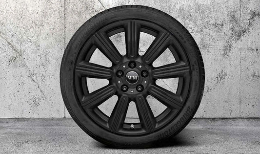 Llanta de aluminio Multiray Spoke 591 antracita OEM 36105A11E76 para MINI Cooper F55, F56, F57... y más. Original MINI.