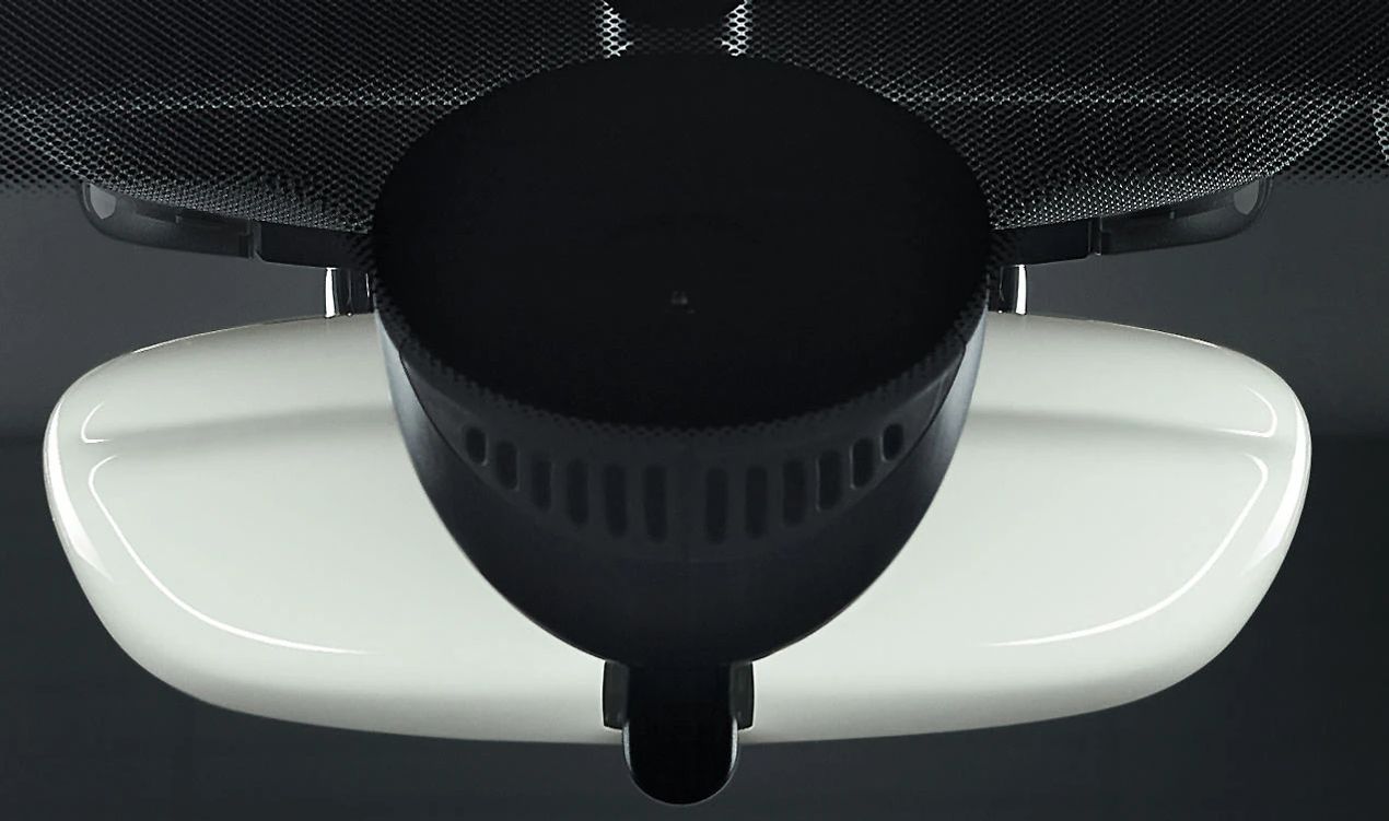 Aspen White Innenspiegelabdeckung OEM 51162353718 für MINI F56, F55, Clubman F54, Cabrio F57, Countryman F60... und mehr. Originaler MINI.