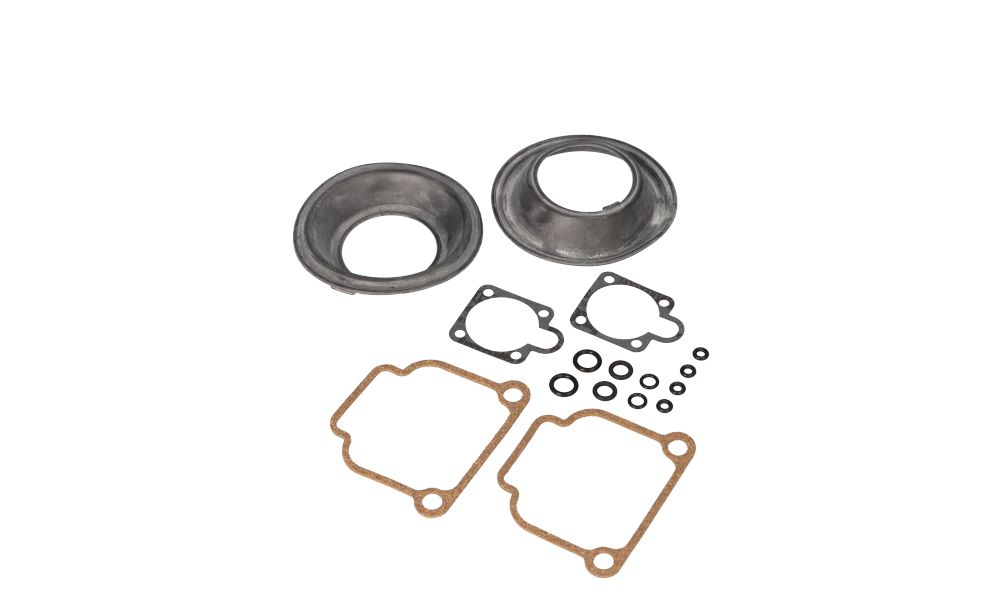 Juego de juntas para carburador OEM 13111258051 para BMW Motorrad R50, R60, R69S. Original BMW.