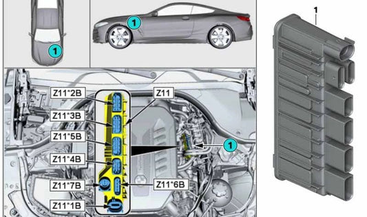 Modulo di alimentazione integrato OEM 12638490530 per BMW G20 330D, 330D XDRive e M340D XDrive. Compatibile con i modelli realizzati tra 11/2020 e 06/2022. Sostituzione BMW originale.