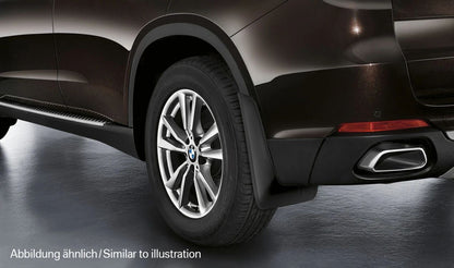 Front fenders set OEM 82162353919 for BMW X6 F16 No M or aerodynamic package. Compatible with XDrive28i, XDrive30d, XDrive35I, XDrive40D, XDRive50i. Original BMW.