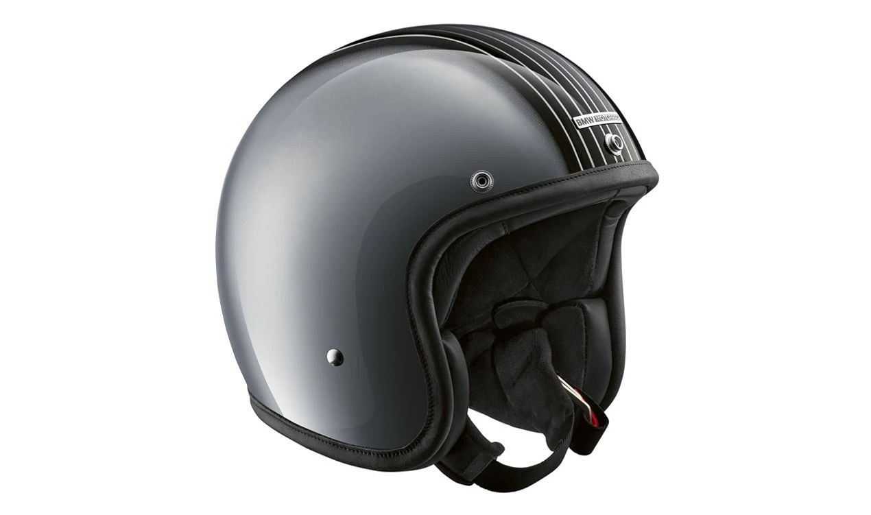 Casco jet Bowler 100 Years talla 53/54 OEM 76317913007 para motos BMW. Original BMW Motorrad.