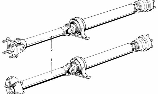 Albero di trasmissione 6 Marcas OEM 2611227828 per BMW E34. BMW originale BMW.
