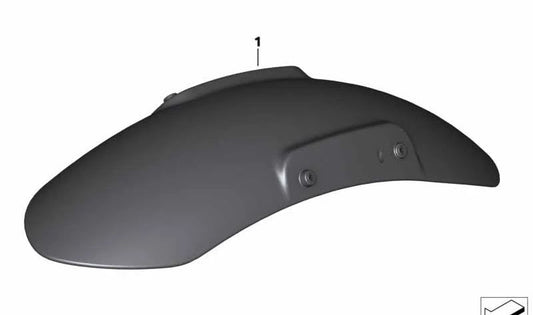 Planeta azul Tampa da roda dianteira azul OEM 46618393022 para Moto BMW R Ninenet (K21) 2015-2020. BMW Motorrad original.
