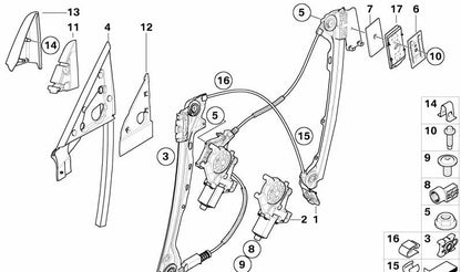 ** RIGHT RETURAL TRIANGE BOARD OEM 51337119174 FOR BMW E92, E93. Original BMW. **