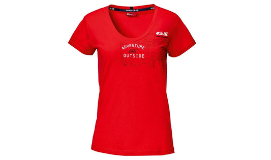Camiseta GS roja talla XXL OEM 76617109960 para BMW. Original BMW Motorrad.