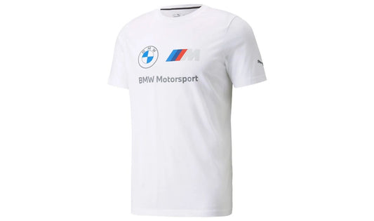 Weiß T -Shirt mit BMW M Motorsport OEM 80145A21698 Logo für Männer. Größe xs nach xxl. Ideal für BMW Motorsport -Fans. 100% Bio -Baumwolle. Original BMW.