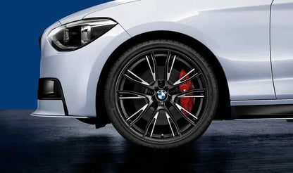 M Doppelspeiche 624 aluminum wheels for BMW F30, F31, F32, F33, F36 (OEM 36116862775). Genuine BMW