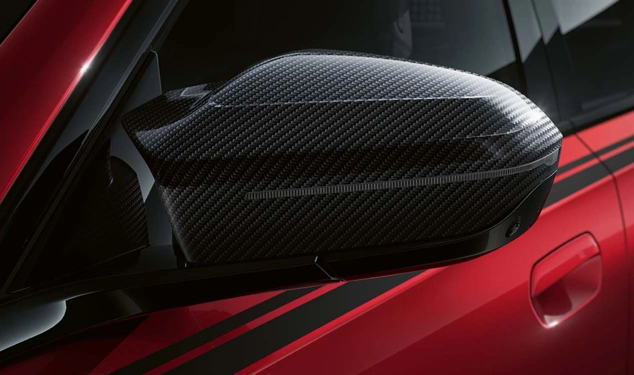 Cubierta del retrovisor exterior izquierdo OEM 51168083557 para BMW 5' G60, G68, G90, G61, G99, 7' G70, X3 G45, X3L G48. Original BMW.