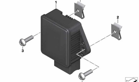 Sensor OEM 61358521872 para motos BMW K 1600 GT, K 1600 GTL, S 1000 RR... y más. Original BMW Motorrad.