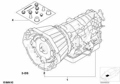 Juego de juntas OEM 24271422686 para BMW E39, E38, E31, X5 E53, Z8 E52. Original BMW.