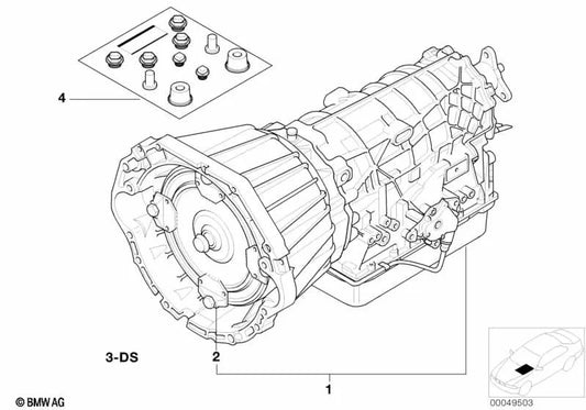 Board Set für BMW 5 E39 -Serie, 7 E38 -Serie, Serie 8 E31, X5 E53, Z8 E52 (OEM 24271422686). Original BMW.