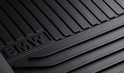 Alfombrillas de goma (delanteras) OEM 51472153889 para BMW F10, F11. Original BMW.