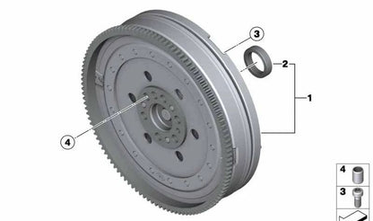 OEMA BIMASA flyer 21207638306 for BMW F20, F20N, F21, F21N, F22, F23, F30, F30N, F31, F31N, F34, F35, F35N, F32, F33, F36, F10, F10N, F11, F1 Original BMW.