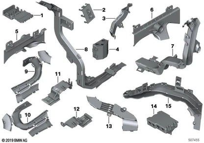 Soporte de Conexión para BMW F20, F21, F52, F22, F87, F30, F35, G20, G21, F32, F33, F36, G22, G23, F07, F10, F11, F18, F90, G30, G31, G38, F06, F12, F13, G32, F01, F02, F04, G11, G12, F91, F92, F93, G14, G15, G16, F39, F97, G01, G08, F98, G02, E70, F15, F