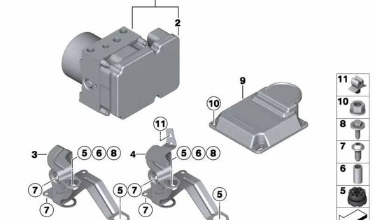 Reparaturkit DSC -Steuereinheit 34526862251 für BMW F20, F21, F22, F30, F31, F32, F33. Original BMW.