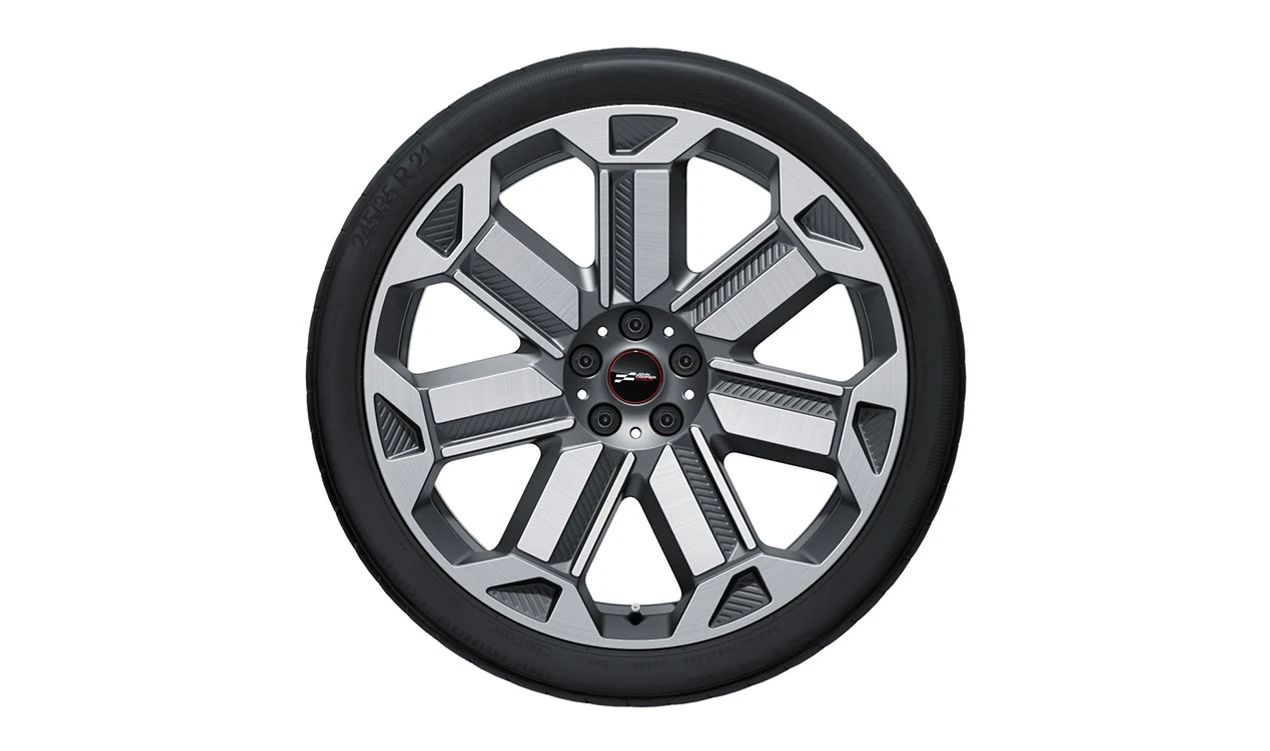 Set completo di ruote JCW Rallye Spoke 950 OEM 36115A8E202 per MINI Countryman U25 (10/2022 - 03/2025). MINI originale.