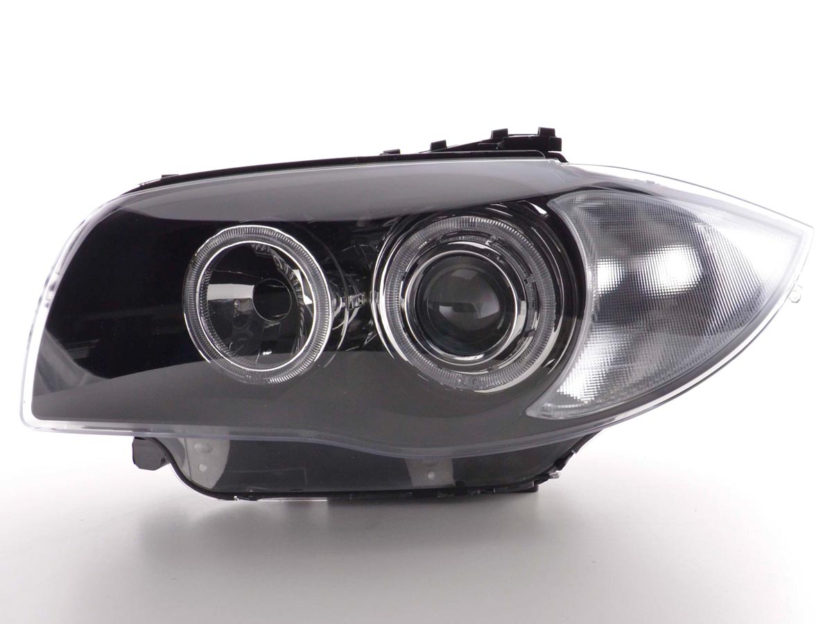 Faro Diurno Led Drl Look Bmw Serie 1 E81 / E87 04- Negro Lights > Headlights