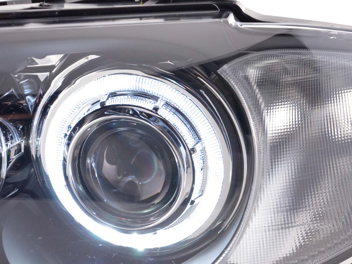 Faro Diurno Led Drl Look Bmw Serie 1 E81 / E87 04- Negro Lights > Headlights