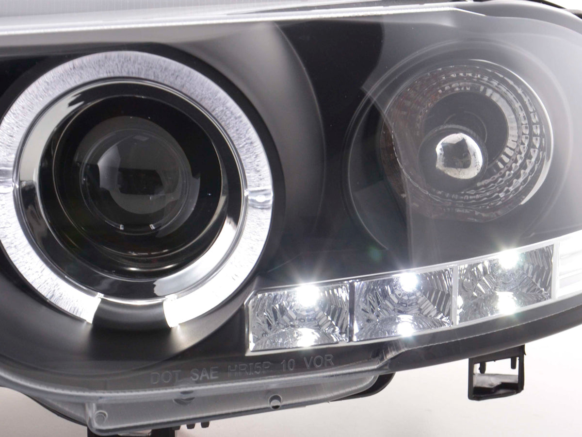 Faros delanteros delanteros BMW Serie 3 E46 Coupé/Cabrio 98-02 negro