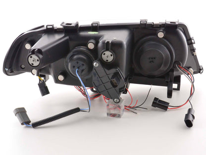 Faros delanteros delanteros BMW Serie 3 E46 Coupé/Cabrio 98-02 negro